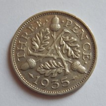 1935 Threepenny Vintage Coin - £23.80 GBP