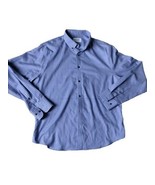 TWILLORY Untuckable Plaid Dress Shirt Button Down Plaid Shirt Size L - £19.46 GBP