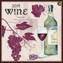 2014 Wine Wall Calendar - £7.05 GBP