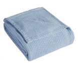 Grand Hotel Cotton F/Q Blanket Blue - £19.77 GBP
