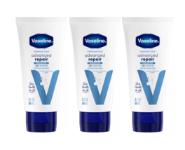 Vaseline Advance Repair Fragrance Free Hand and Body Lotion Unscented 2oz 3 Pack - $16.14