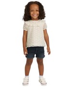 Koala Kids Girls Boys Top Shorts White Blue Multicolor 2-Piece Set Unisex - $690.20 MXN