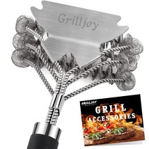 18Inch Grill Cleaning Brush Bristle Free - Ideal Bbq Grill Accessories Gift For  - £25.29 GBP