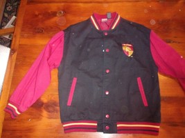 Licensed Harry Potter Team Gryffindor Lined Baseball Style Jacket Youth SZ14/16 - £33.55 GBP