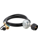 Camco Low Pressure Gas Regulator with 6 ft. Propane Hose and Quick Conne... - $1,347.80 MXN