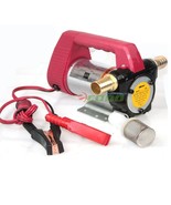 12 Volt Motor Self Priming Oil Fuel Transfer Extractor 12V Pump w/Brass ... - $52.35