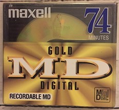 Maxell Md Gold 74 Recordable Mini Disc - $13.32