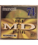 Maxell Md Gold 74 Recordable Mini Disc - $18.21 CAD
