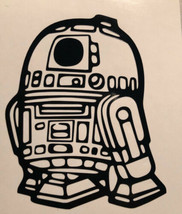 Star Wars| R2D2|Animated|Cute Robot|Vinyl Decal|You Pick Color|C3PO|Droids - £1.57 GBP