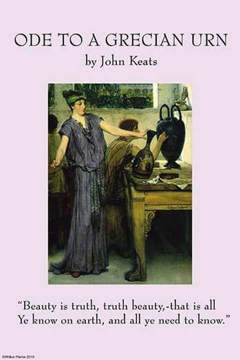 Ode to a Grecian Urn by John Keats - Art Print - $21.99 - $196.99