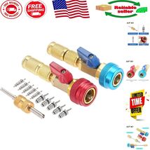 R134A Valve Core Quick Remover &amp; Installer Tool Kit - Lightweight &amp; Comp... - $55.73 CAD