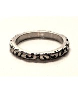 SILPADA 925 STERLING SILVER BAND RING SIZE 6.75 SKY - $38.61