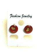 HELLO KITTY Stud 1/4&quot; Mini Earrings - $188.16 MXN