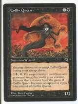 Coffin Queen Tempest 1997 Magic The Gathering Card LP - $9.00