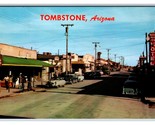 Allen Street View Tombstone Arizona AZ UNP Chrome Postcard R8 - $2.63