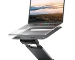 Laptop Stand For Desk, Ergonomic Sit To Stand Laptop Holder Convertor, A... - £72.68 GBP