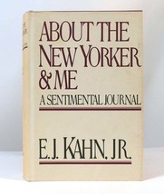 E. J. Kahn, Jr About The New Yorker And Me 1st Edition 1st Printing - £35.81 GBP