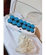 Conair CHV12X Rollers to Create Xtreme Big Curls Turquoise Hot Curls w/C... - $44.54 CAD