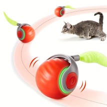 1pc Smart Cat Teaser Ball, Electric Rolling Ball Toys For Cats/Kitty, Cat - $186.81 MXN