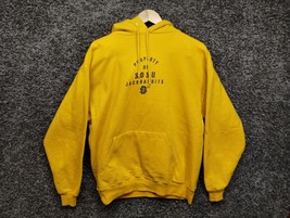 SDSU Jackrabbits Hoodie Adult Large Yellow Pullover Sweater Sweatshirt - £20.69 GBP