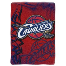 CLEVELAND CAVALIERS NBA SPORTS TEAM 60&quot; x 80&quot; TWIN / FULL SOFT THROW BLA... - $49.95