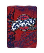 CLEVELAND CAVALIERS NBA SPORTS TEAM 60&quot; x 80&quot; TWIN / FULL SOFT THROW BLA... - £39.27 GBP