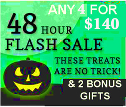Through Oct 2 Flash Sale Pick Any 4 For $140 All Except Chests Statues Boxes - £0.00 GBP