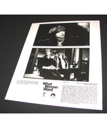 2000 Movie WHAT WOMEN WANT Press 8x10 Photo Director Nancy Meyers Mel Gi... - $13.60 CAD