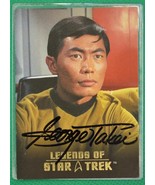 Sulu 2004 Legends of Star Trek Hand Signed L5 Autographed Trading Card - $60.66