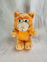 Acme Vintage Orange Cat Plush  9&quot; Stuffed Animal  - £15.58 GBP