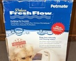 Petmate 216 oz Fresh Flow Linen Cat Kitten Dog Water Fountain Agua Water... - £87.04 GBP