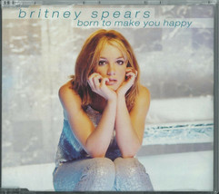 BRITNEY SPEARS - BORN TO MAKE YOU HAPPY / (YOU DRIVE ME) CRAZY REMIX 199... - £9.86 GBP