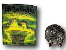 Handcrafted 1:6 Scale Miniature Book Harry Potter Half Blood Prince Playscale B - £39.95 GBP