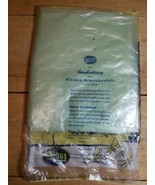 Vintage Kleider-Schutzbeutel Plastic Garment Storage Bag NOS Moths Yello... - £23.35 GBP
