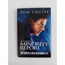 Tom Cruise Minority Report VHS &amp; DVD Movie Promo Pin Button - £6.46 GBP