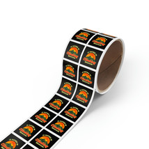 Custom Square Sticker Label Rolls: Glossy and Durable for Any Occasion - $85.49+