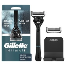 Gillette Intimate Razor for Men, Men’s Pubic Razors for Manscaping, Gent... - $16.99