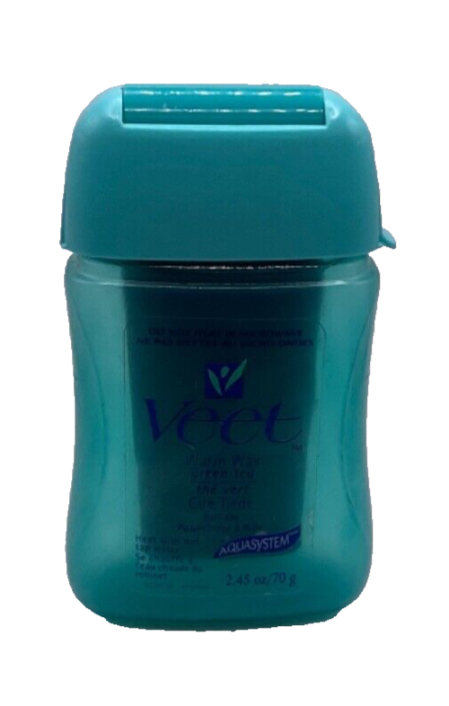 Veet Warm Wax Green Tea Roll On Applicator/2.45oz-NO BOX - $9.99