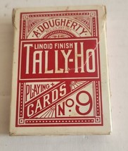 Vintage Liquid Finish Tally Ho No 9 Dougherty Barbary Coast 52 Playing Cards - £10.93 GBP