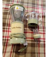 Magic Bullet Baby Bullet Food Blender Processor 2Blades Works Well Comes... - $20.57