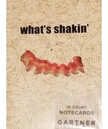 What&#39;s Shakin&#39; Bacon ~ 20 Blank Note Cards &amp; Envelopes ~ Sealed - $15.45 CAD