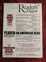 Readers Digest November 1985 Chuck Yeager Ronald Reagan Marilyn Monroe - £5.41 GBP