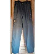 Women&#39;s Fjallraven G1000 Charcoal Convertible Pants EU 36 US 28 Lite Hik... - $54.44