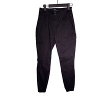 NOBO NO BOUNDARIES Juniors Size 7 Black Tapered Cargo Pants Chino Casual... - £10.98 GBP