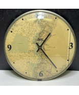Wuersch Clocks Fall River MA Map of Falmouth Cape Cod  Wall Clock - £89.32 GBP