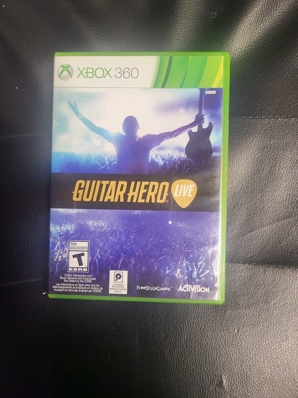 Primary image for Guitar Hero Live (Xbox 360, 2015) 2 DISC   IN CASE + ARTWORK / NO MANUAL