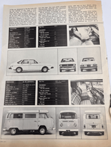 Vintage Rare VW Volkswagon Bus Original Magazine Print Ad - $13.84