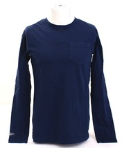 Speedo Navy Blue Long Sleeve Pocket Tee T Shirt Men&#39;s NWT - £31.63 GBP