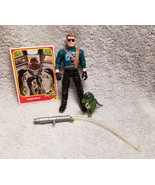 1993 Jurassic Park Dennis Nedry Kenner Action Figure w/ Dilophosaurus &amp; ... - £19.50 GBP