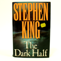 Stephen King The Dark Half First Pressing Hardcover W/ Dust Jacket 1989 - £6.32 GBP